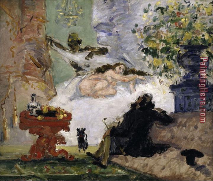 Paul Cezanne Modern Olympia C 1873